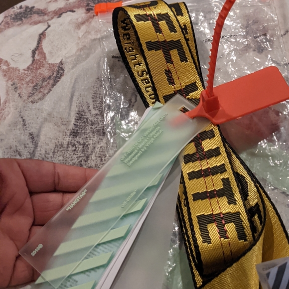 Off-White Accessories - OFF-WHITE INDUSTRIAL BELT